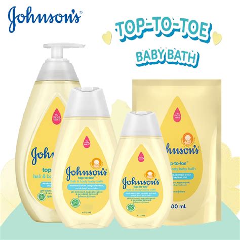 Jual COD Johnsons Hair Body Baby Bath Top To Toe Sabun Mandi Bayi