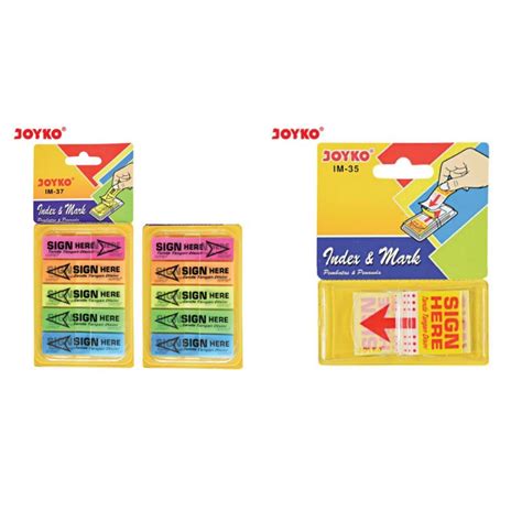 Jual Sign Here Sticky Note Index Flag Sticker Stiker Tempelan Tanda