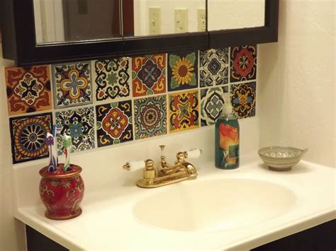 Mexican Tile Kitchen Backsplash Diy Mexican Tile Kitchen Backsplash