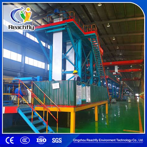 Zinc Coating Machine Hot DIP Galvanizing Line With CPC EPC System