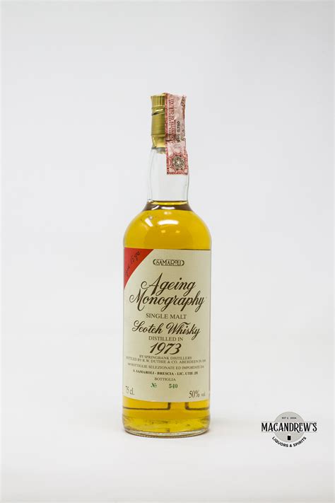 Springbank Samaroli Ageing Monography Macandrew S