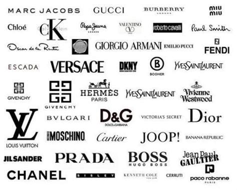 Brand Names For Fashion Designers