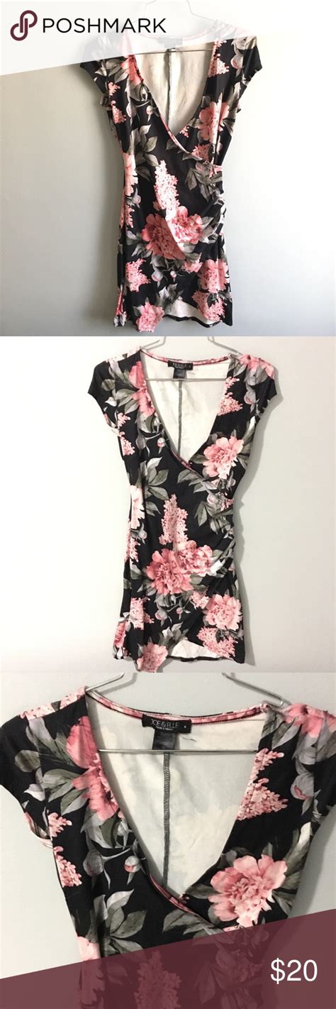 Joe Elle Dress Floral Print Worn Once Excellent Condition Size Medium