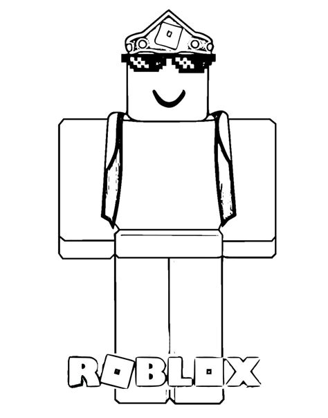 Desenhos Do Roblox Para Colorir E Imprimir