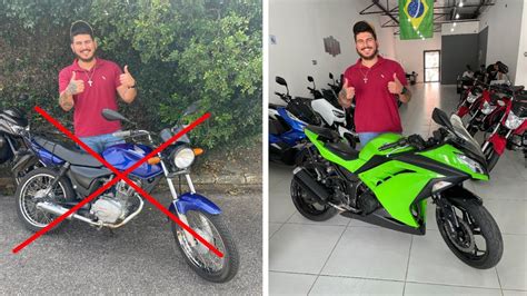 Realizando O Sonho De Comprar Uma Ninja Kawasaki Youtube