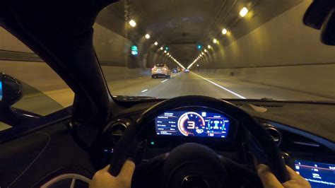 POV McLaren 765LT Tunnel Drive IPE Full Exhaust System YouTube