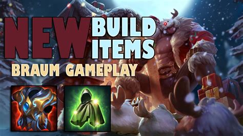 New Items Are Good Build Runes Wild Rift Braum Gameplay Youtube