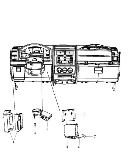 Aa Genuine Mopar Module Control Module