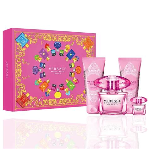 Bright Crystal Absolu 4 Piece Gift Set Standard by Gianni Versace For ...