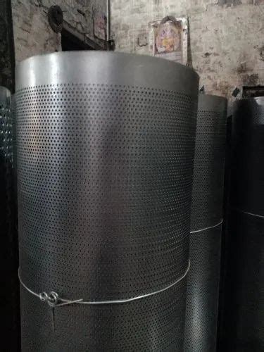 Round Mild Steel Perforated Sheets For Industrial At Rs Piece In