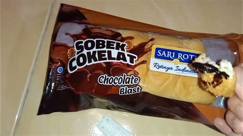 Review Sari Roti Sobek Coklat Blast Youtube