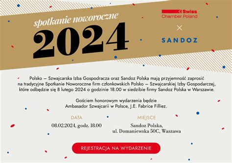 Spotkanie Noworoczne 2024 Swiss Chamber Poland