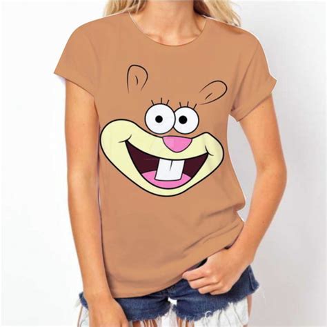 Camisa Camiseta Bob Esponja Sandy Bochechas Bob Produtos Elo