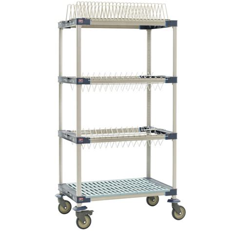 Metro Max4 Pr36vx3 Metromax 4 Mobile Four Tier Tray Drying Rack 24 X 36 X 68