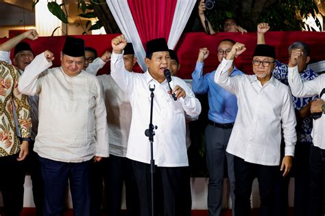 Les Partis Pro Prabowo Se Disputent La Composition Du Cabinet