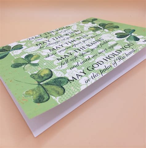 Irish Blessing Card Printable - Etsy