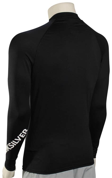 Quiksilver All Time Ls Rash Guard Classic Black