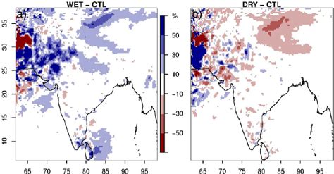 Average Summer Monsoon Jjas To Relative Precipitation Di