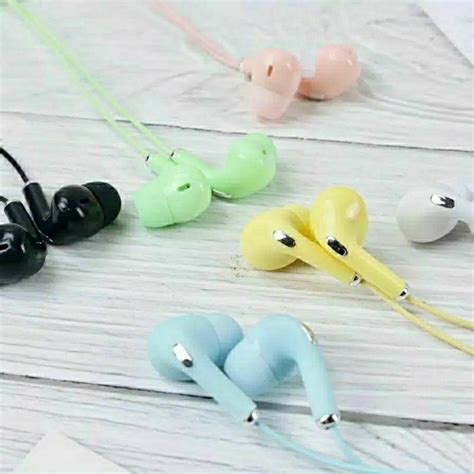 Jual Headset Kabel U28 Macaron Shopee Indonesia