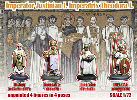 Imperator Justinian I and Theodora I Linear-A -011S