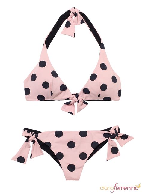 Bikini de lunares para el Look Baño