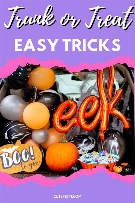 Trunk Or Treat Ideas With Halloween Welch S Fruit Snacks Trunk Or