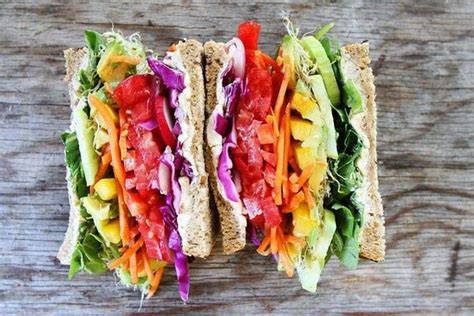 10 Recetas De Sándwiches Vegetarianos