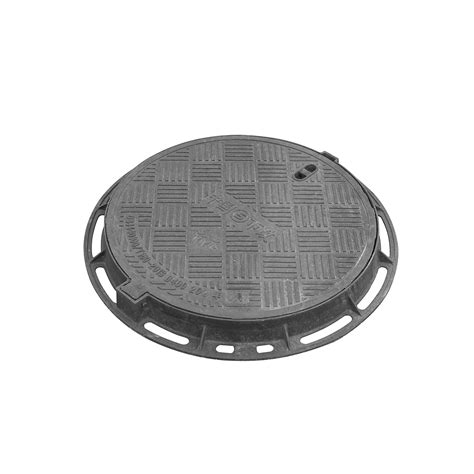 Factory Sells Round Plastic Manhole Covers Composite En124 600mm Fully