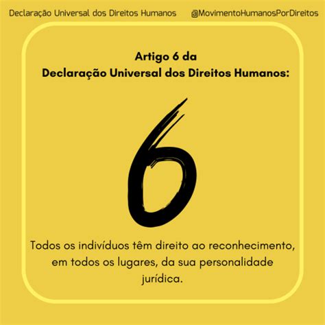 Artigo Da Declara O Universal Dos Direitos Humanos Mhud