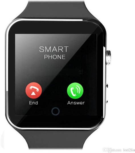 Bluetooth Smartwatch Met Sim Kaart Slot Android Zwart Bol