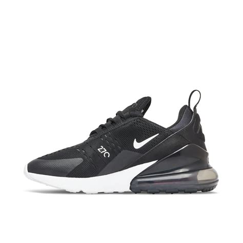 Nike Air Max 270 Triple Black Gs 943345 001 Laced