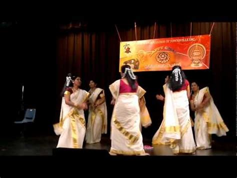 Thiruvathirakali Onam 2011 Townsville YouTube