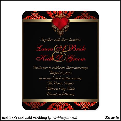 Black And Gold Wedding Invitations Canada Invitations Resume