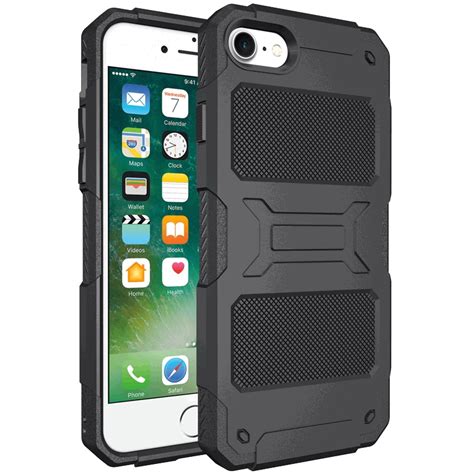 FATBEAR Rugged Shockproof Armor Buffer Case Cover For Apple IPhone SE