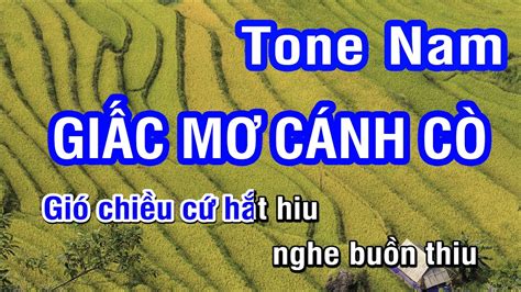 Karaoke Gi C M C Nh C Tone Nam Nhan Ktv Youtube