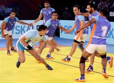 Kabaddi World Cup: India thrash Argentina - Rediff Sports