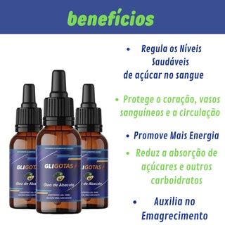 Kit Glico Gotas Ml Controle Diabetes Original Shopee Brasil