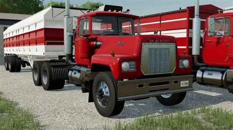 Mack Grain Hauling Pack V Fs Mod Farming Simulator Mod