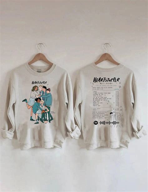 Heartstopper Sweater Heartstopper Merch Lgbt Pride Shirt Etsy