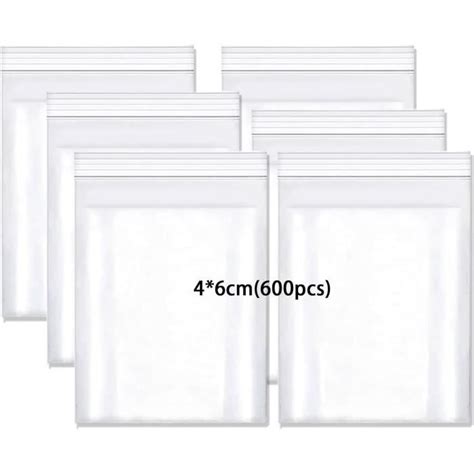 Pochon Plastique Sachets Plastiques Refermables X Mm Pi Ces