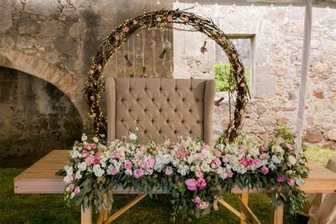 35 Aros De Flores Para Boda Para Un Romance Redondo Bodas Mx