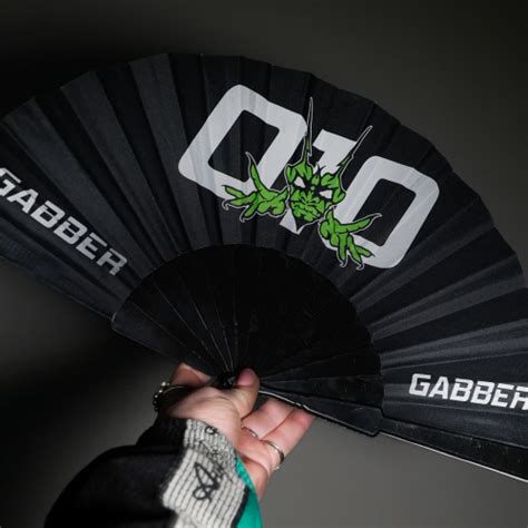 Megarave Gabber 010 fan 2024 MRGAB010FAN Fächer Rigeshop