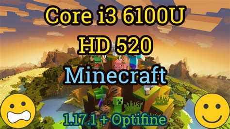 Cire I3 6100U HD Graphics 520 MINECRAFT YouTube