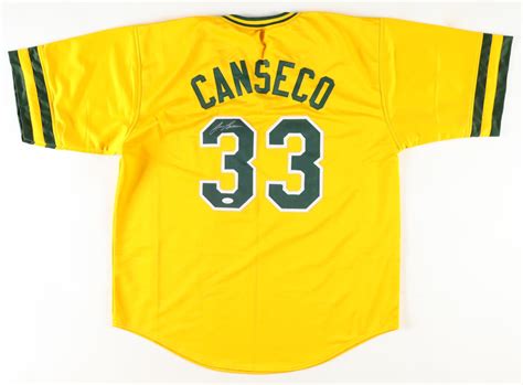 Jose Canseco Signed Jersey Jsa Pristine Auction