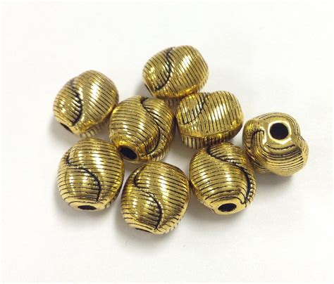 Gold Plated Bead Spacers