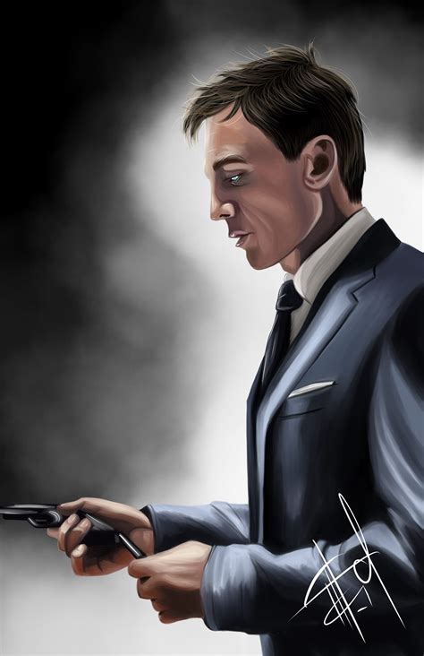 ArtStation - JAMES BOND 007 - DANIEL CRAIG