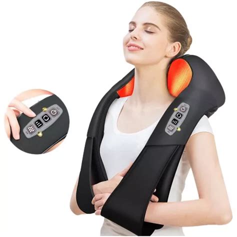 Colete Massageador Shiatsu Cervical Ombro Pesco O Bivolt Parcelamento