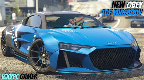 GTA 5 Online New Obey 10F Widebody Customization Review Audi R8