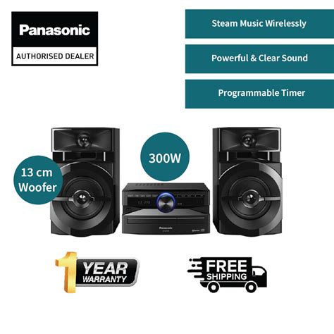 Panasonic Sc Ux Hifi System W Bluetooth Sc Ux Gsxk Shopee