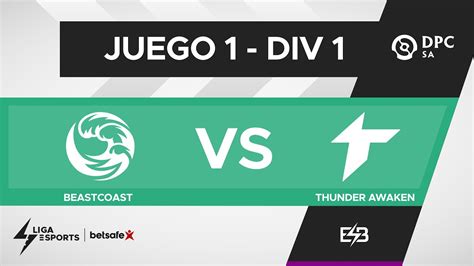 ES DPC 2023 SA Summer Tour División I Bo3 Beastcoast vs Thunder